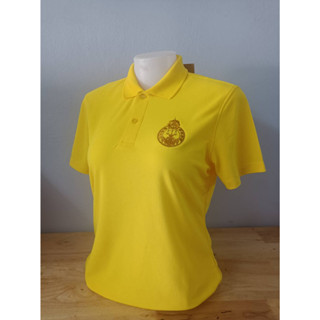 เสื้อโปโลปักศาลยุติธรรม 1จุด แขนปล่อย สีล้วน