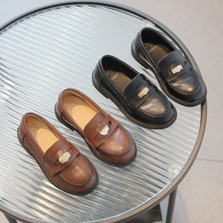 V3307 รองเท้าคัชชูเด็ก รองเท้าเด็ก