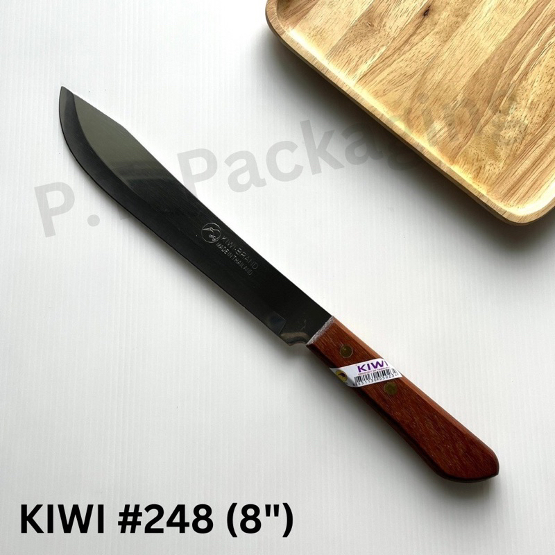 มีดตรา KIWI ด้ามพลาสติกดำ ด้ามไม้ มีหลายไซต์ ไซต์ใหญ่