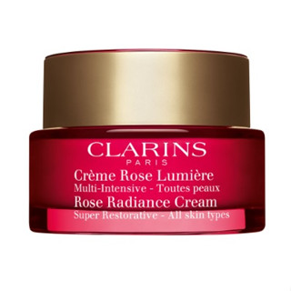 Clarins Rose Radiance Cream Super Restorative (All Skin Types, Instant Glow, Lifting, Replenishing) 50 ml