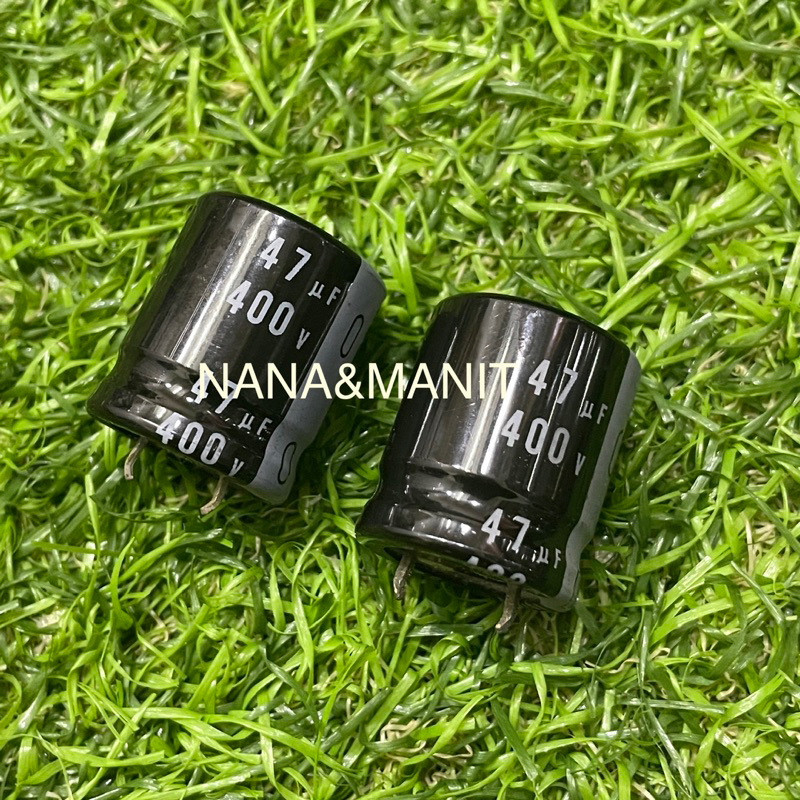CAPACITOR 47UF 400V มี 2 ไซต์ (แท้ใหม่)❗️พร้อมส่งในไทย🇹🇭ราคาต่อชิ้น