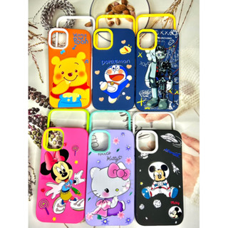 CASE IPhone&lt; 2in1&gt;  i11 i7Plus i8plus TPUสี่ ประกบลายการ์ตูน