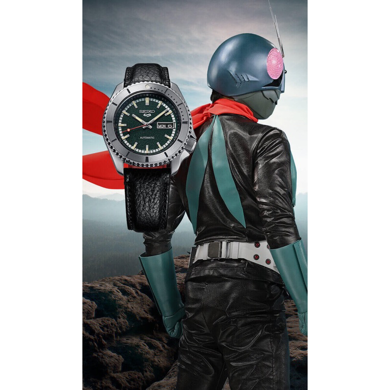 นาฬิกาผู้ชายไซโก้รุ่น SRPJ91K1 Seiko Masked Rider Limited Edition (4,000 pieces)