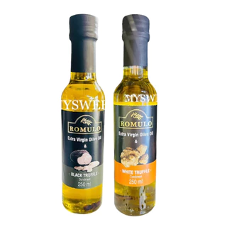 น้ำมันเห็ดทรัฟเฟิล ROMULO EXTRA VIRGIN OIL WITH BLACK / WHITE TRUFFLE 250 ML