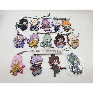 Touken Ranbu characters rubber keychain (set A)