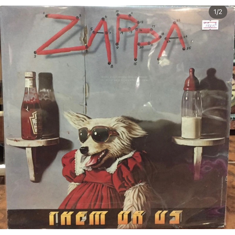 แผ่นเสียง Zappa - them or us