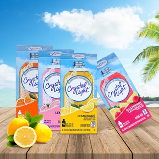 [แบ่งขาย] Crystal Light คริสตัลไลท์ ผงชงเครื่องดื่มรสผลไม้ นำเข้าจาก USA ไม่มีน้ำตาล แคลต่ำ