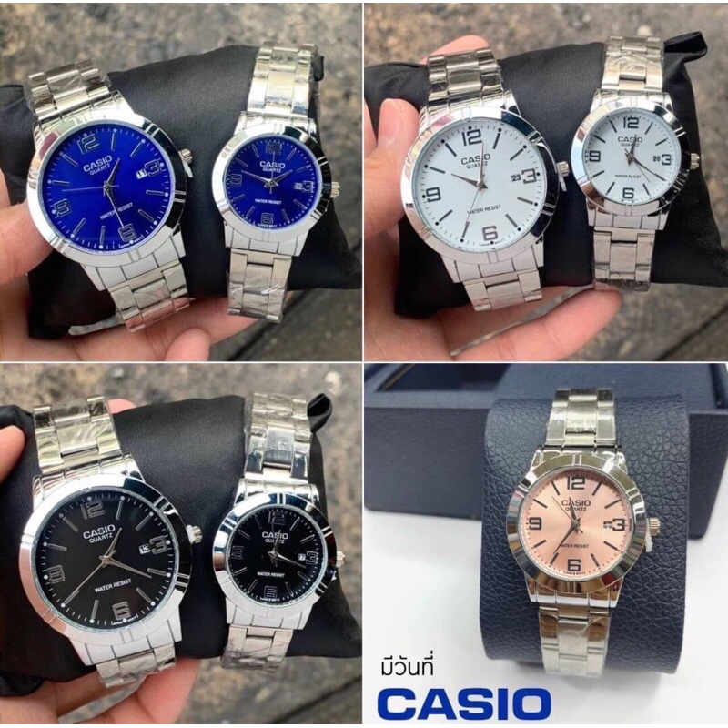 นาฬิกา คาซิโอ #Casio watch แฟชั่นสุดฮอตราคาประหยัด แถมฟรี,ผ้าเช็ดเซ็ทเวลา