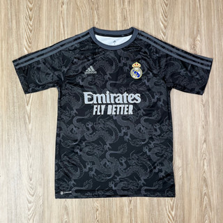 เสื้อบอล  Real Madrid เนื้อผ้าโพลีเอสเตอร์แท้ เกรดแฟนบอล AAA