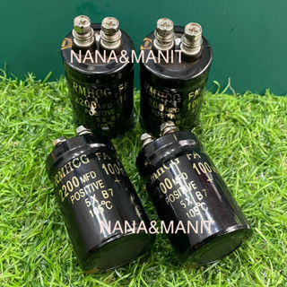 CAPACITOR 2200UF100V(VDC) 35x55MM หัวน็อต (แท้ใหม่)❗️พร้อมส่งในไทย🇹🇭ชิ้นละ