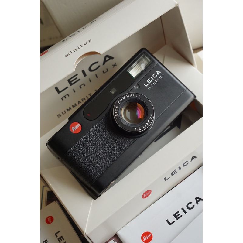 กล้องฟิล์มสภาพสวยพร้อมสะสม 🖤 RARE ITEMS & LIMITED EDITION ❤️ LEICA MINILUX BLACK , BOX SET