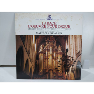 1LP Vinyl Records แผ่นเสียงไวนิล J.S.BACH LOEUVRE POUR ORGUE  (J8C17)