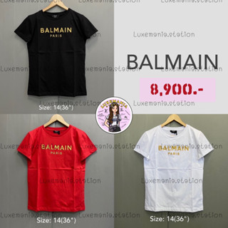 👜: New!! Balmain T-Shirt‼️ก่อนกดสั่งรบกวนทักมาเช็คสต๊อคก่อนนะคะ‼️