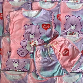 🎀เสื้อ+กางเกง ลายCare Bears ไซส์90-130