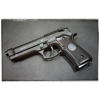 BB Gun รุ่น M92 Beretta  สไลด์เหล็ก  สีดำ WE งานใต้หวัน