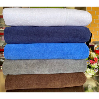 ผ้าขนหนูคอตตอน100% 27x54  14ปอนด์ ผ้าเช็ดตัวโรงแรม5ดาว ขายส่ง