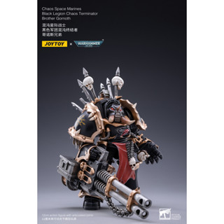 [พร้อมส่ง]JOYTOY: Marines Black Legion Chaos Brother Gornoth JT2115 แอคชั่นฟิกเกอร์