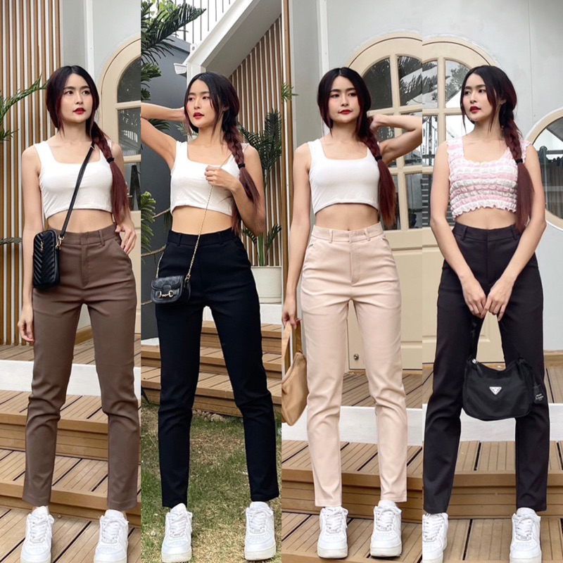 𝗡𝗲𝘄 𝗖𝗼𝗹𝗹𝗲𝗰𝘁𝗶𝗼𝗻S-XXXLกางเกงทำงานผ้าดับเบิ้ลแบบใหม่🕊️