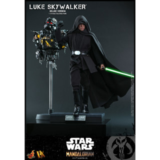 พร้อมส่ง! ฟิกเกอร์ Hot Toys DX23 1/6 Star Wars: The Mandalorian™ - Luke Skywalker™ (Deluxe Version)