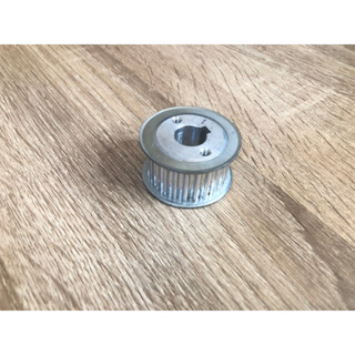 HTD 5M timing pulley 25 teeth bore 14 mm for 5M belt width 19mm แบบมีร่องลิ่ม (HTD 5M-25T-14B-19)