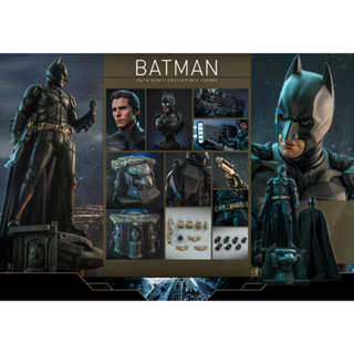 🕊️พร้อมส่ง ฟิกเกอร์ โมเดล ของสะสม Hot Toys QS019 1/4 The Dark Knight Trilogy - Batman
