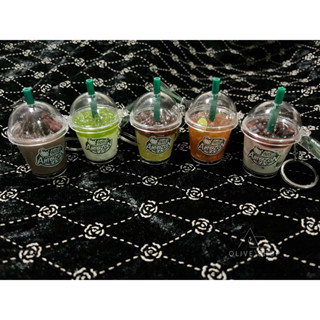 พวงกุญแจ คาเฟ่อเมซอน Cafe Amazon Signature Menu 5 เมนู พร้อมส่ง (Keychain)