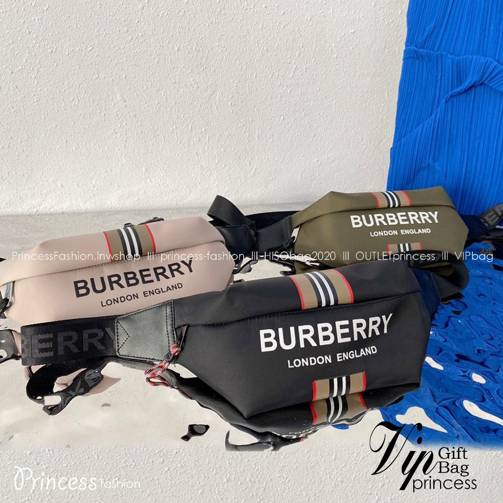 BURBERRY Belt Bag / Burberry Vintage Check Sonny Belt Bag / BURBERRY FRAGRANCES BELT BAG กระเป๋าคาดเอว คาดอกแบบ UNISEX