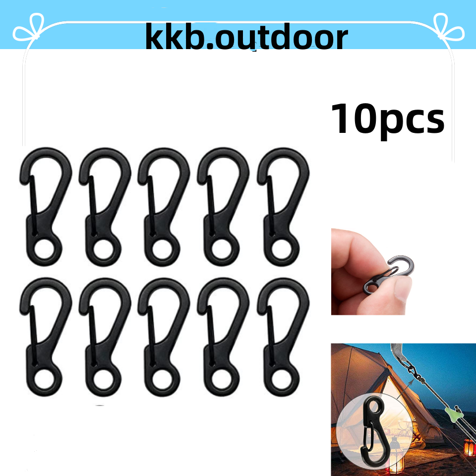 ตะขอก้ามปู ตะขอโลหะ Mini Carabiner Clip ตัวล็อคกรงสัตว์เลี้ยง