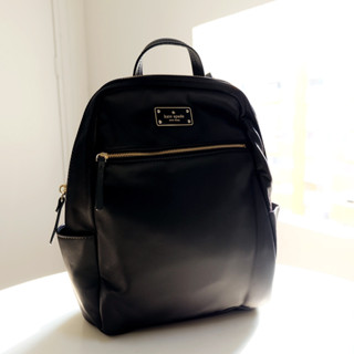 สินค้าแท้ มือหนึ่ง  Kate spade กระเป๋าเป้ (WKRU3525) blake avenue hilo small nylon backpack