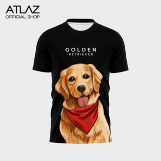 (พร้อมส่ง) เสื้อวิ่งพิมพ์ลายน้องหมา GOLDEN RETRIEVER