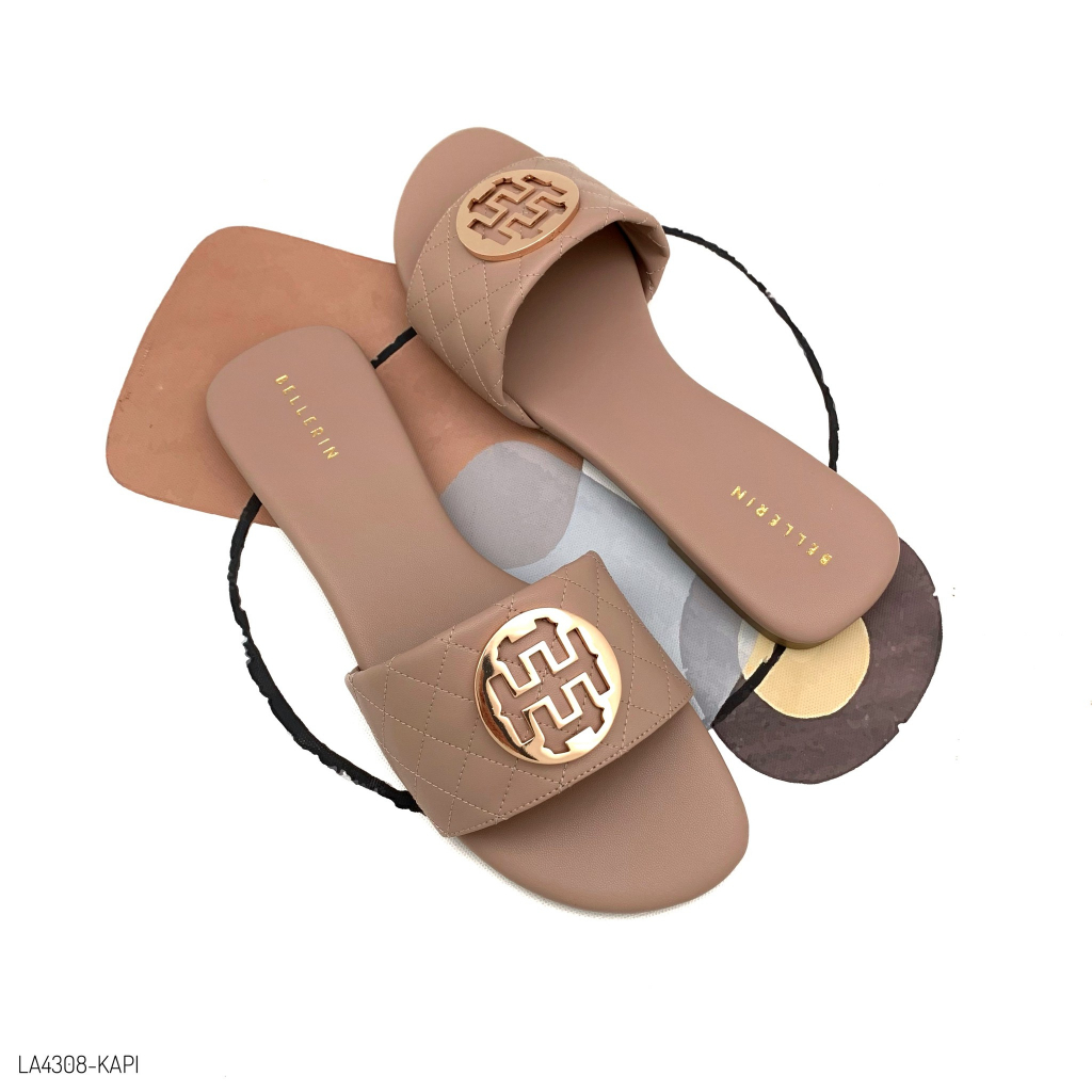 HaloBangkok รองเท้า Sandals หนังไมโครไฟเบอร์ รุ่น LA4308