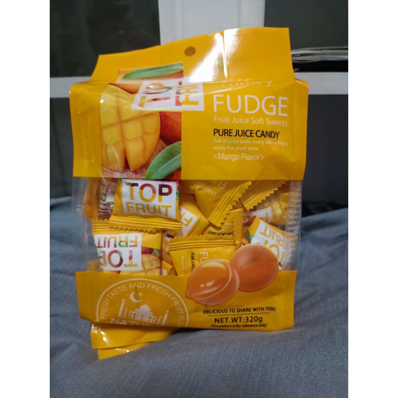 📌เยลลี่มะม่วงพร้อมส่งนำเข้าจากเวียดนามแท้📌💯Top Fruit พร้อมส่งขนาดห่อละ 320กรัม มี30เม็ด