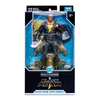 Mcfarlane DC Multiverse - Black Adam with Throne