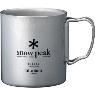 Snow Peak Titanium Single Mug 600ml แก้วไททาเนียม พร้อมส่ง