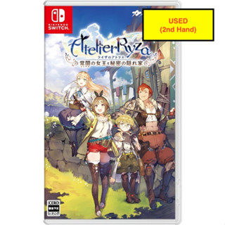 Atelier-Queen of Darkness ของ Liza และ Secret Retreat Nintendo Switch จากญี่ปุ่นใช้แล้ว