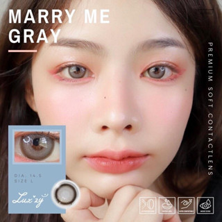 Luxzy Lens Marry Me Gray ค่าสายตา 0.00-600