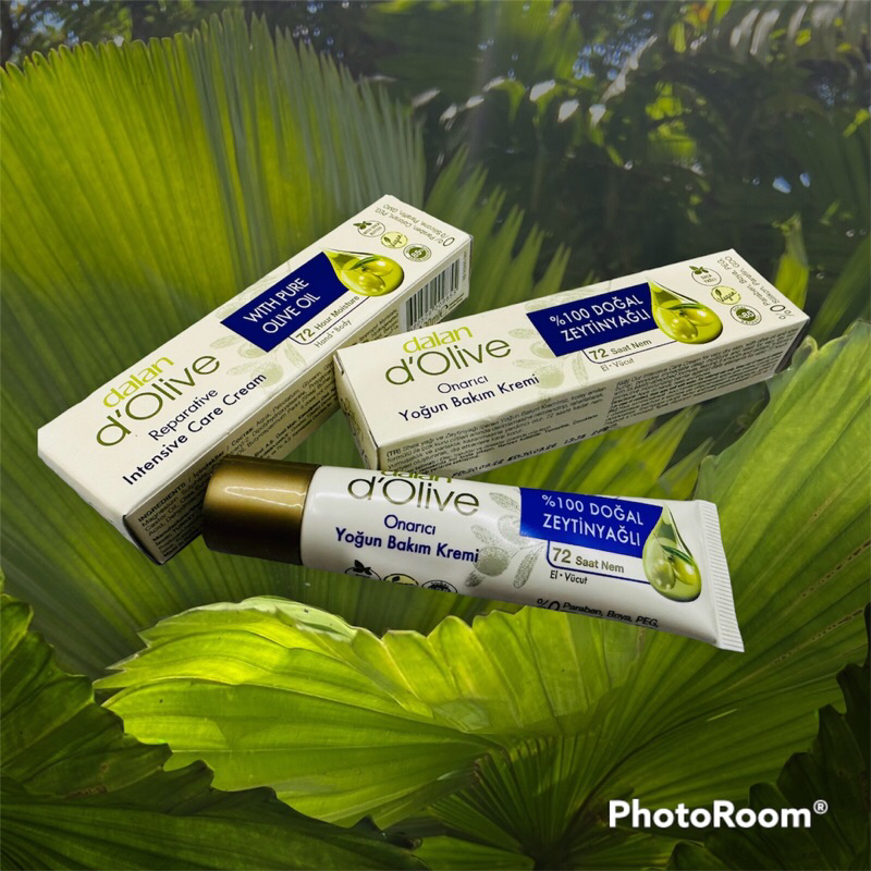 Dalan d'Olive Intensive Care Cream Ultra Moisturizing 20ml / ครีมมะกอกเข้มข้นสำหรับมือและร่างกาย 20 ml