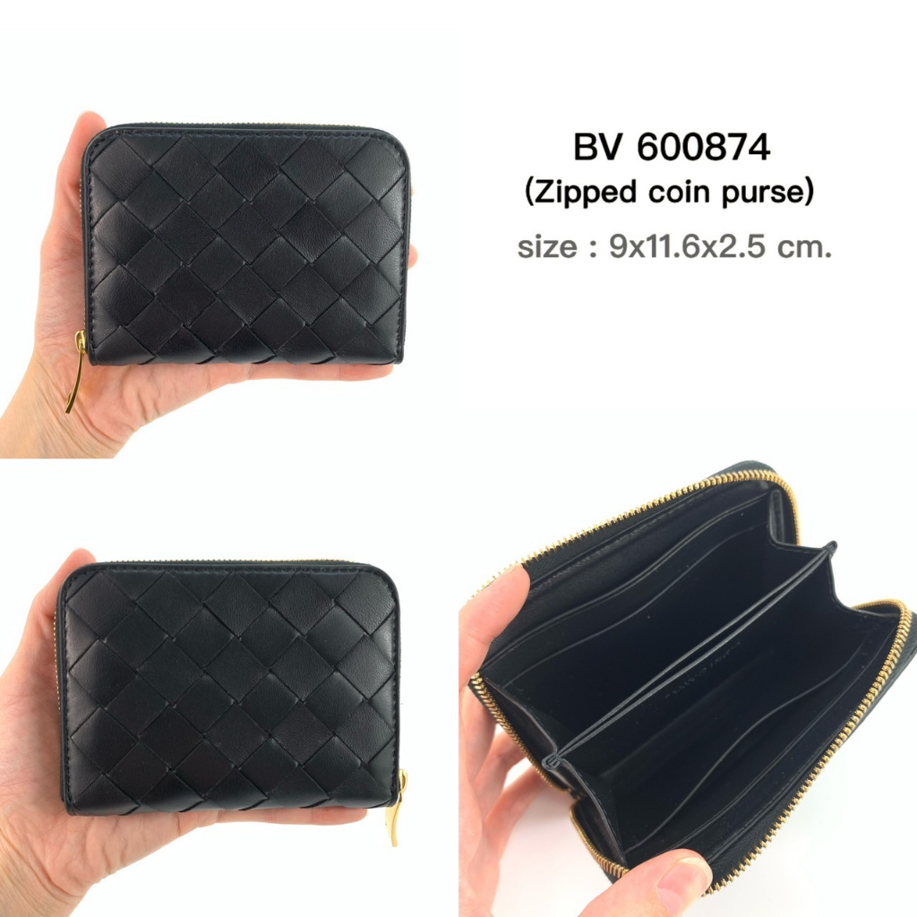 BOTTEGA Coin Purse ของแท้ 100% [ส่งฟรี]