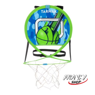 ห่วงบาสเก็ตบอลแบบพกพาพร้อมลูกบาสเก็ตบอลสำหรับเด็ก ห่วงบาส Kids Wall-Mounted Portable Basketball Basket with Ball Hoop