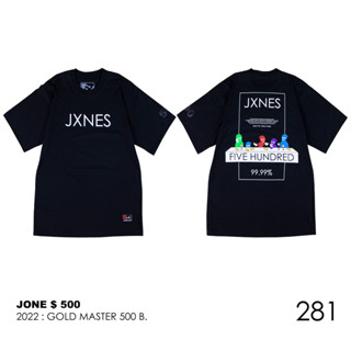 จำนวนจำกัด จัดเลย !! Dr.Street JONE 500 เสื้อโจร คลอเล็คชั่นล่าสุด เสื้อยืดสกรีนลาย 2022 Collection 281-282