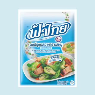 FaThai ฟ้าไทย ผงปรุงรส รสหมู 165 กรัม (ลัง 36 ซอง)
