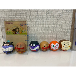 บอลยางจิ๋ว Anpanman สภาพ91-95% ขายเหมาไม่แยก