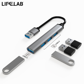 Lifelab U4-A USB-A 4in1 Multifunction Docking Station รับประกันสินค้า 3 เดือน