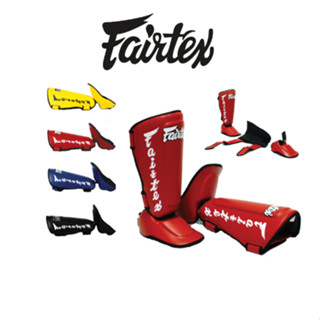 สนับแข้ง ซ้อมมวย มวยไทย แฟร์เทกซ์  FAIRTEX Shin guards SP7 ( S M L XL) Muay Thai