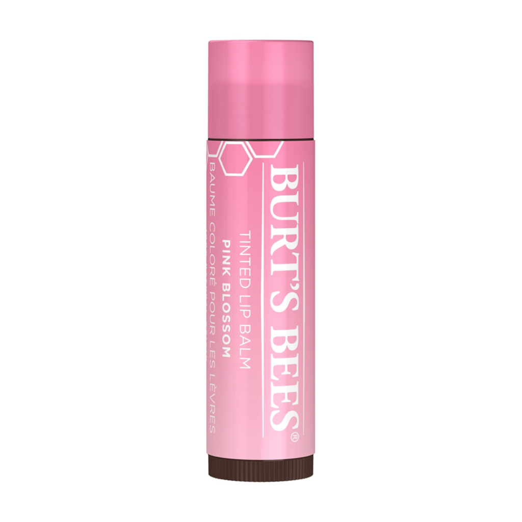 Burt's Bees Tinted Lip Balm - Pink Blossom  ลิปมันมีสี 4.25 g