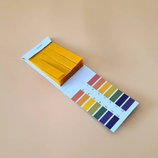 กระดาษลิตมัส วัด pH 1-14 วัดความเป็นกรด-ด่าง มีแถบสีมาตรฐานเทียบ LITMUS PAPER