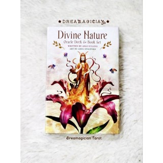 Divine Nature Oracle ไพ่ออราเคิลขอบทองหรูหรา แถมถุงใส่ไพ่ฟรี ไพ่แท้ลดราคา ไพ่ยิปซี ไพ่ทาโร่ต์ ไพ่ออราเคิล Tarot Oracle