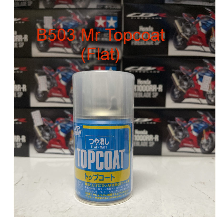 สเปรย์เคลือบด้านสูตรน้ำ B503 Mr Topcoat (MATT) 86ml