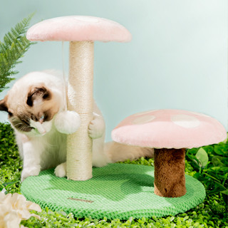 MI คอนโดแมว ที่ฝนเล็บแมว เสาฝนเล็บแมว ที่ลับเล็บแมว ที่ฝนเล็บแมว Small cat tree MP