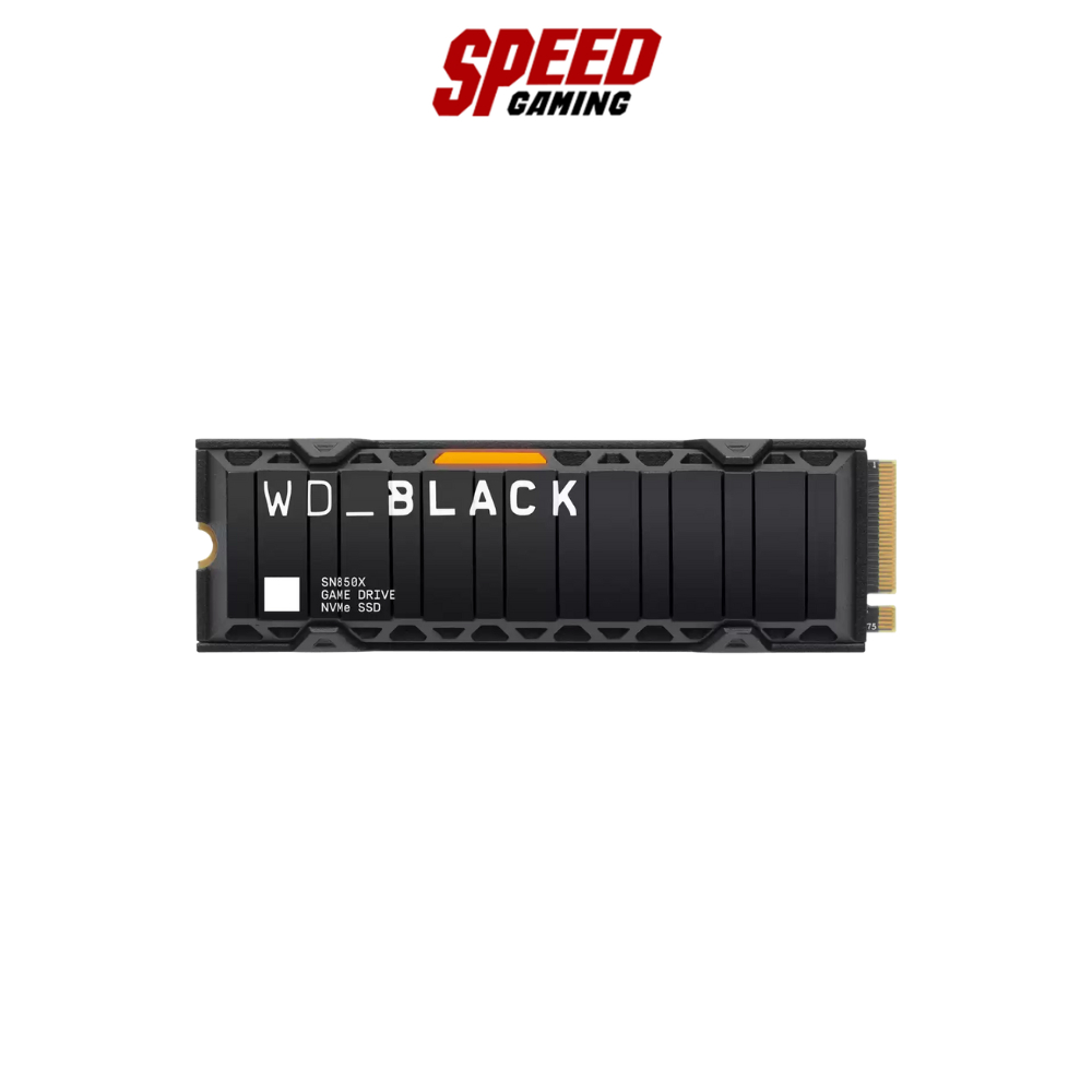 WD BLACK SN850X NVMe SSD 2TB WITH HEATSINK / By Speed Gaming